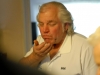 Phil stuffing face
